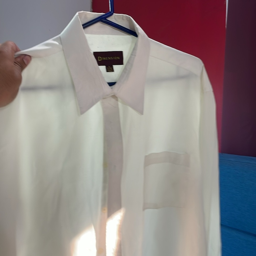 White button down shirt - Picture 3 of 3